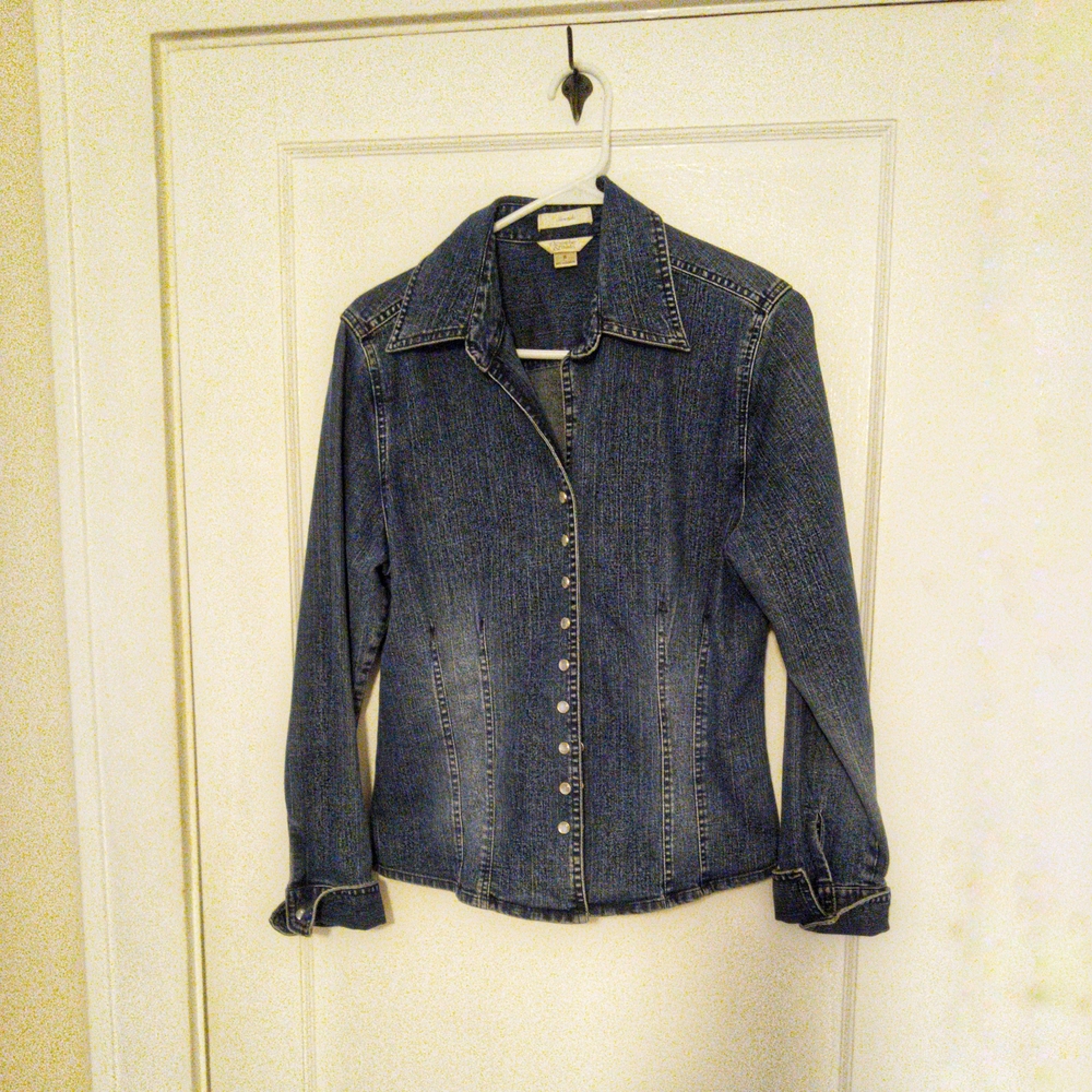 Christopher & Banks Blue Denim Jacket